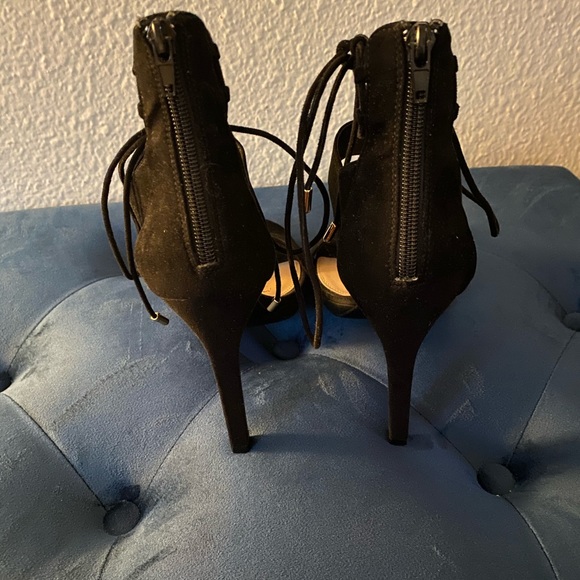Zara Black Strap Heel - Picture 3 of 5